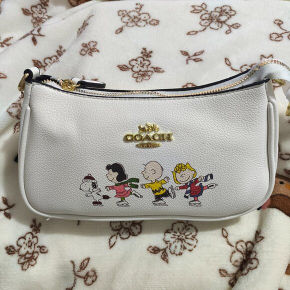 Coach Collaboration White Crossbody Bag - Picture 1 of 12